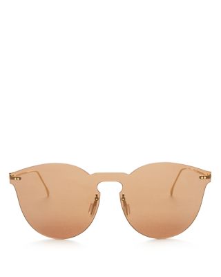 ILLESTEVA LEONARD II MASK MIRRORED SUNGLASSES, 60MM