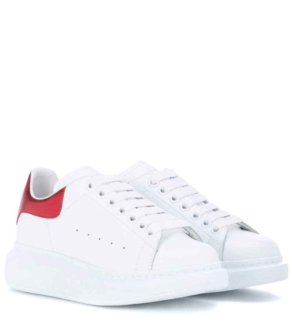 suede alexander mcqueen trainers