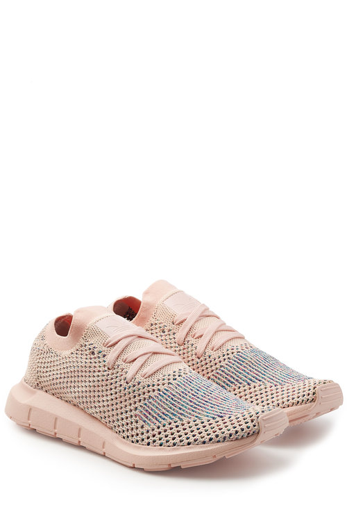 adidas originals swift run primeknit trainers in pale pink adidas originals swift run primeknit trainers in pale pink