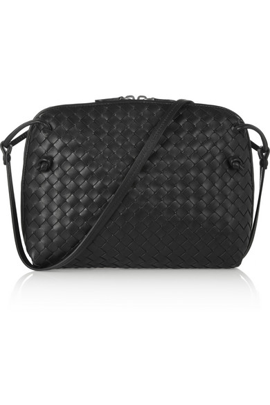 BOTTEGA VENETA Nodini small intrecciato leather shoulder bag