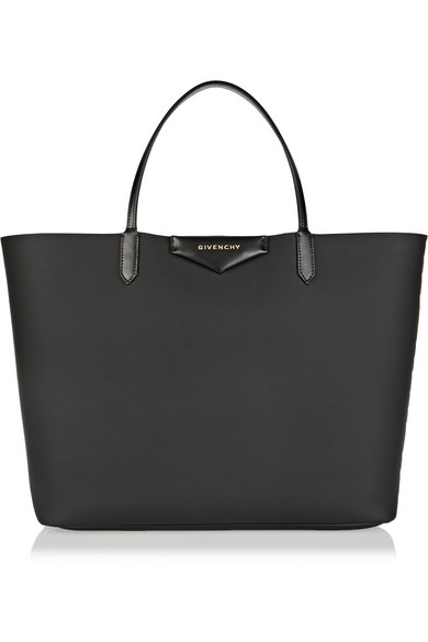 GIVENCHY Antigona shopping bag in black coated canvas
