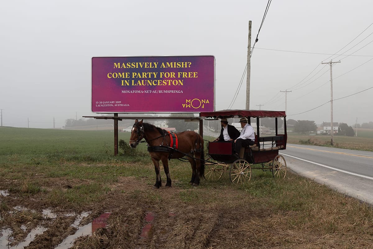 Amish Billboard