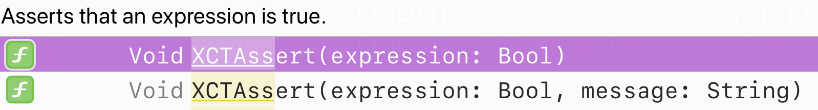 📸 Screenshot of multiple test failures reported in the helper function body