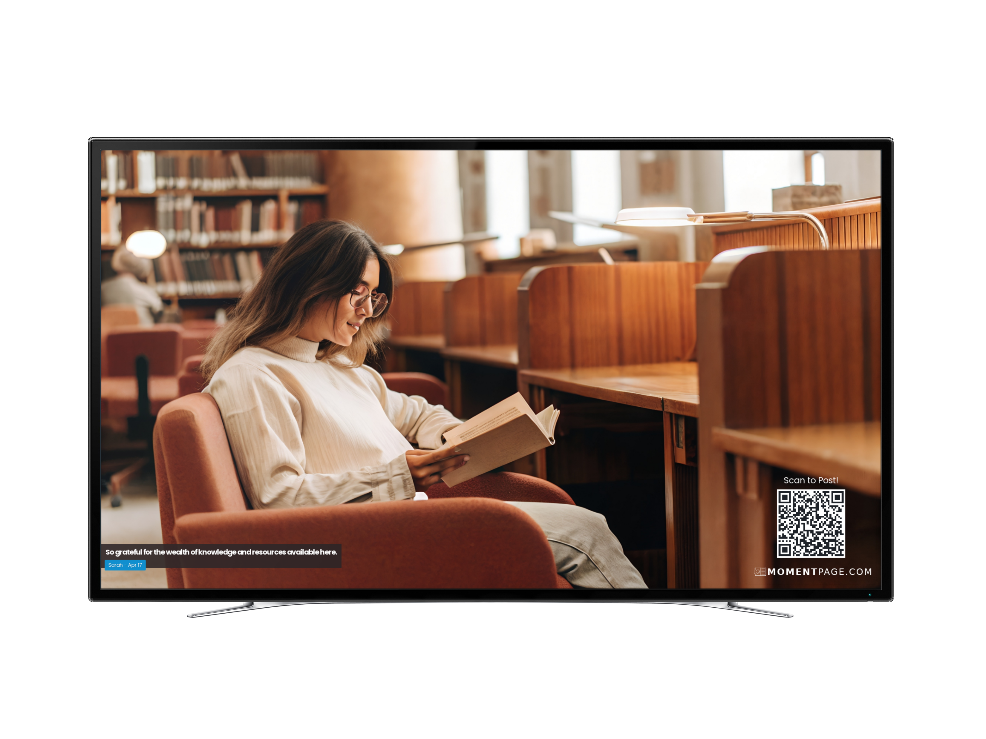Digital Signage for Libraries library1