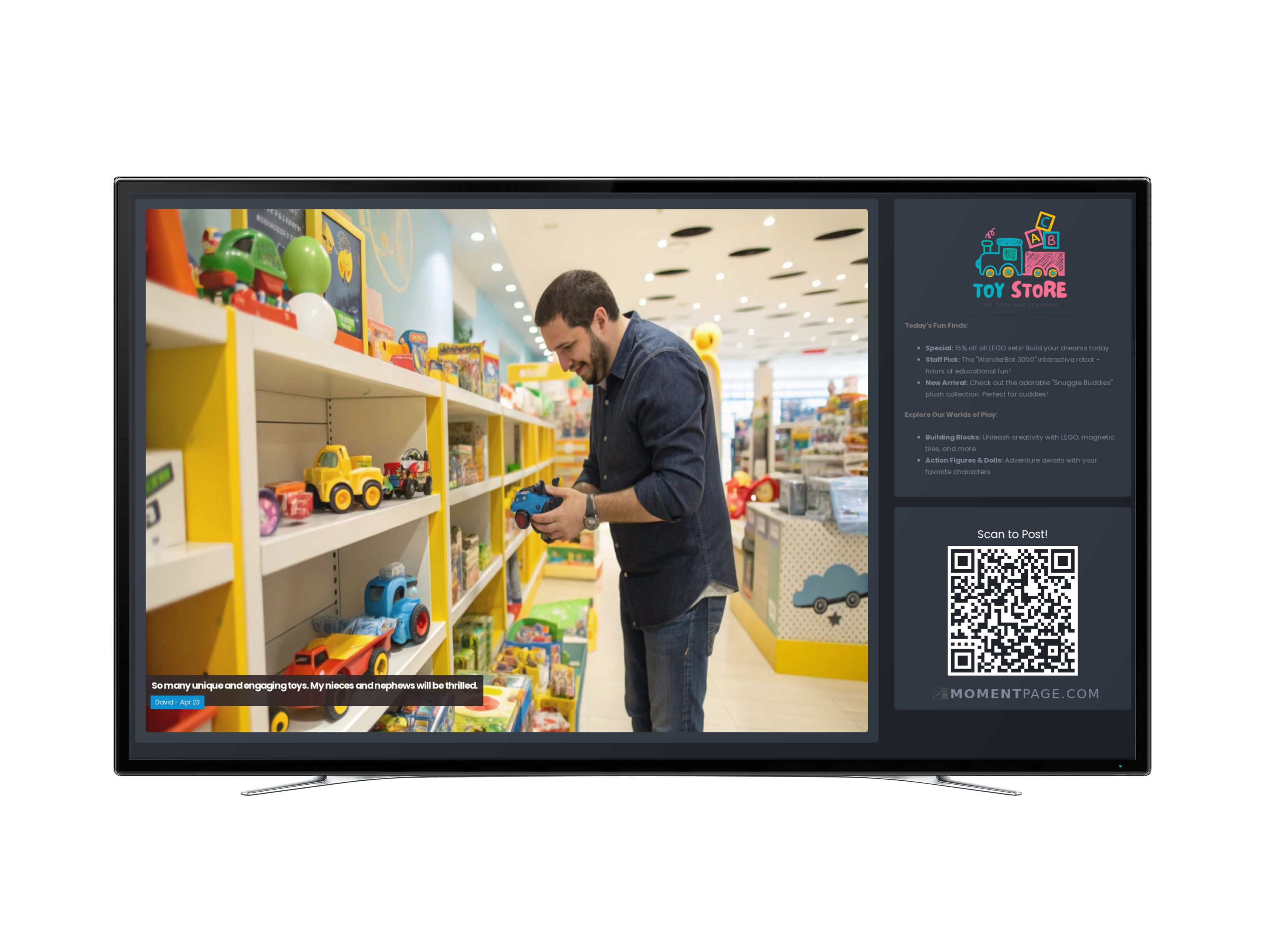 Digital Signage for Toy Stores toy2