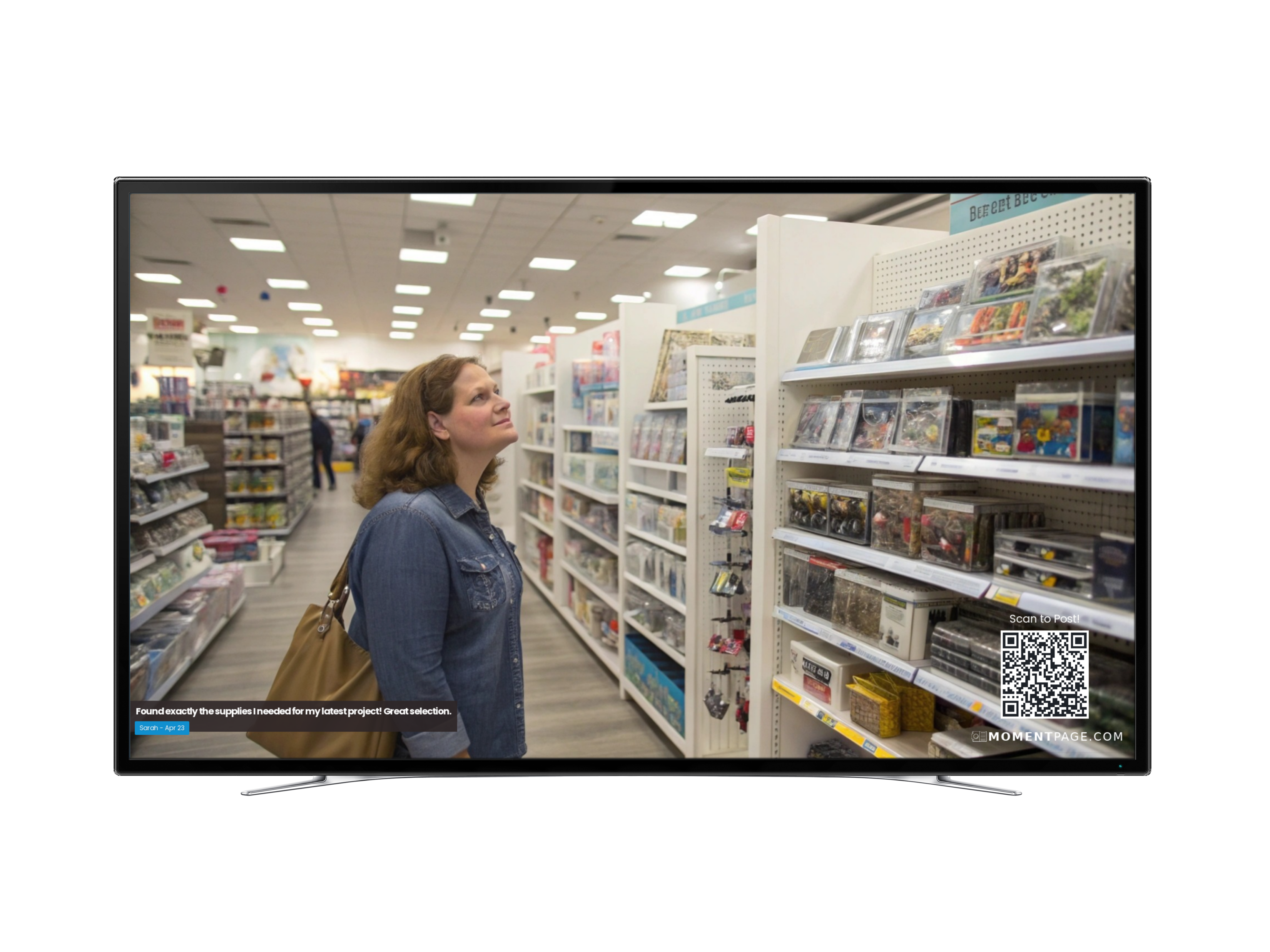 Digital Signage for Hobby Shops hobby1