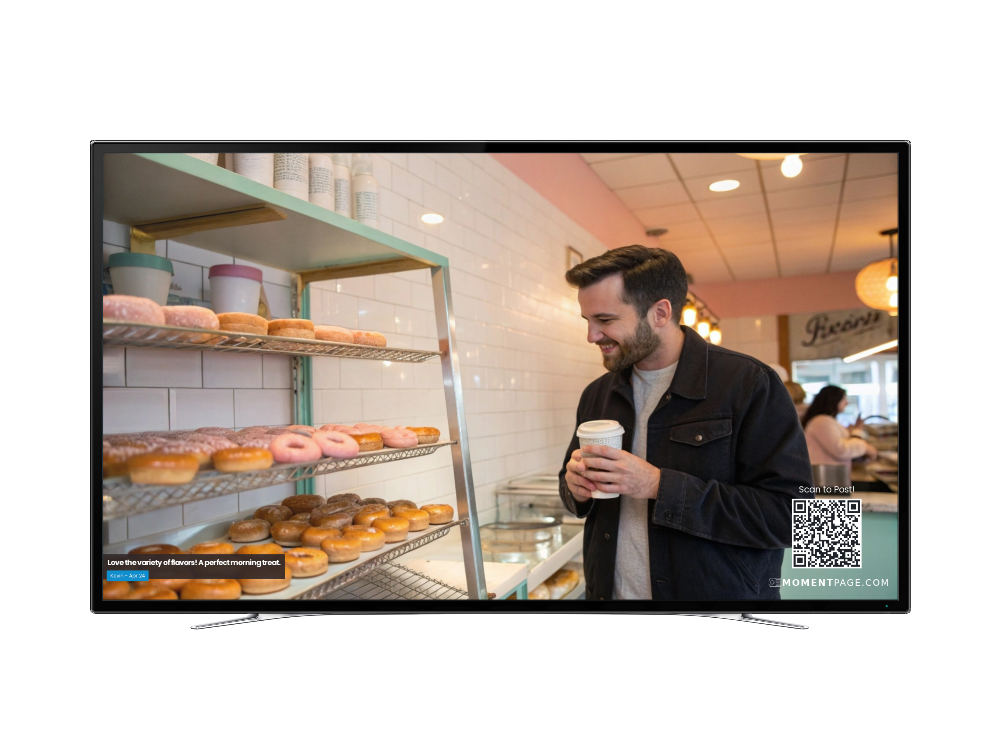 Digital Signage for Donut Shops donut1