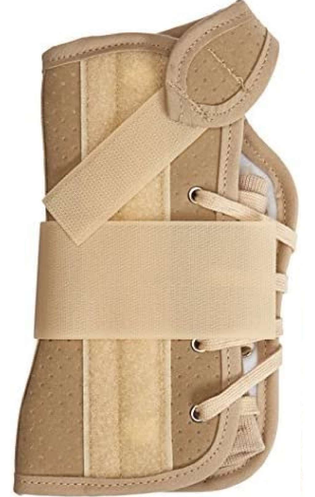 FLA Soft Fit Suede Finish Wrist Brace Beige Left Hand X-Small Carpal Tunnel Synd - Bild 2 von 3