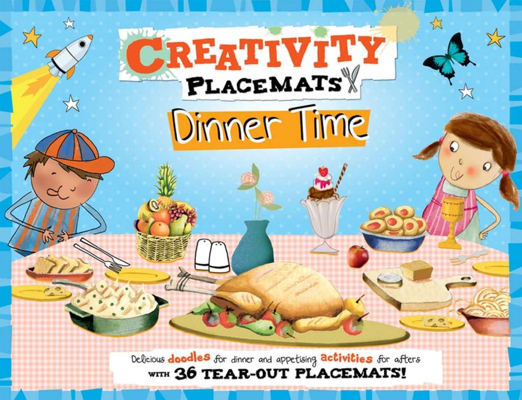 Creativity Placemats Dinner Time: 36 Tear-Out Placemats (Creativity Books)