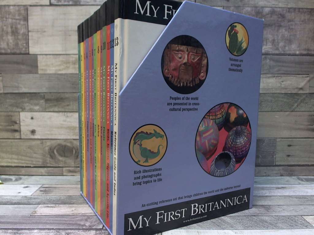 My First Britannica, 13 Volume Set by Encyclopedia