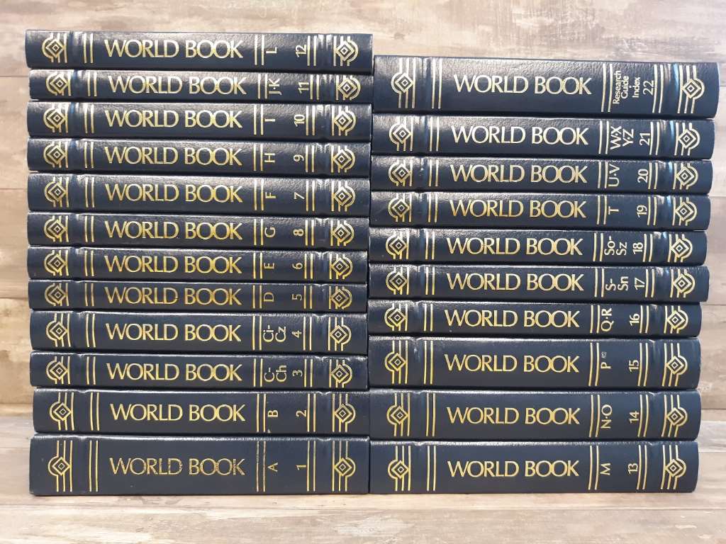 The World Book Encyclopedia, 22 Volume Set by - World Book