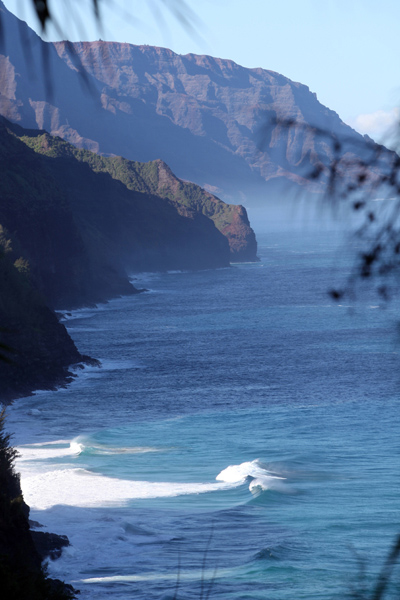 Na Pali Coast as seen from the Kalalau Trail