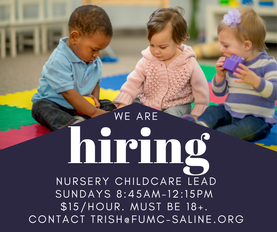 Employment Opportunities FUMC Saline