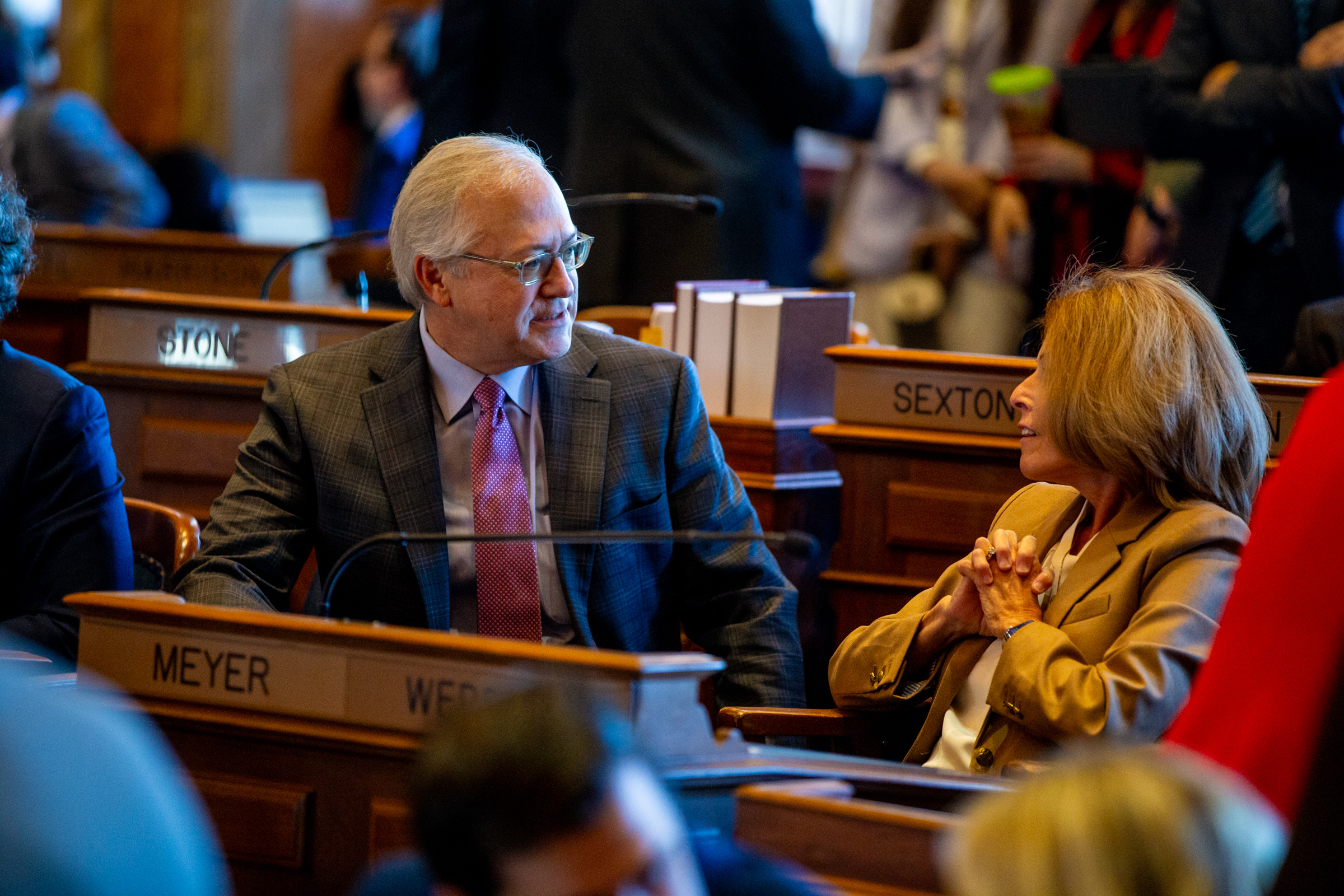 Reps. Young and Meyer