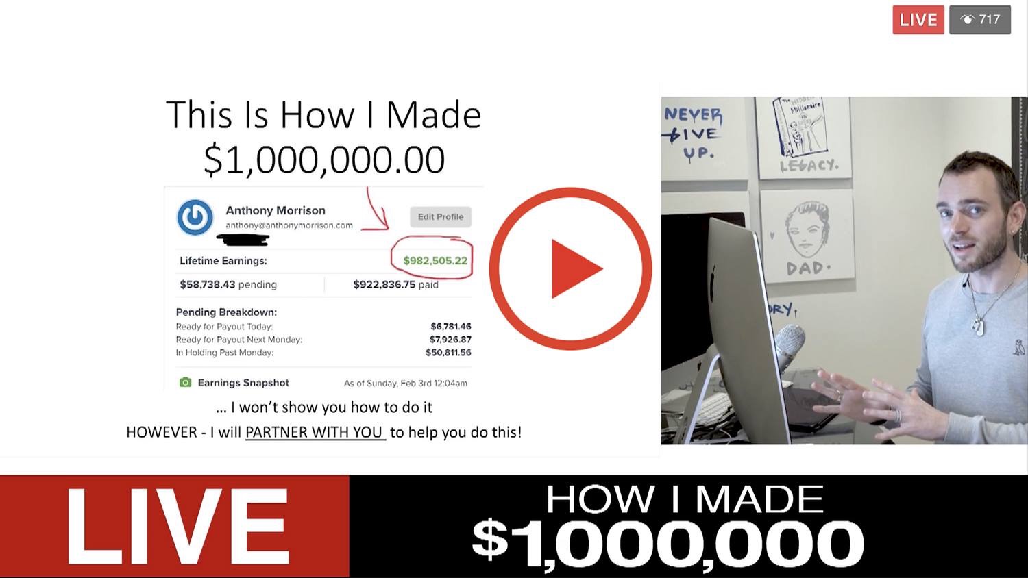 Pin by Vicki Holman on anthony morison Online business