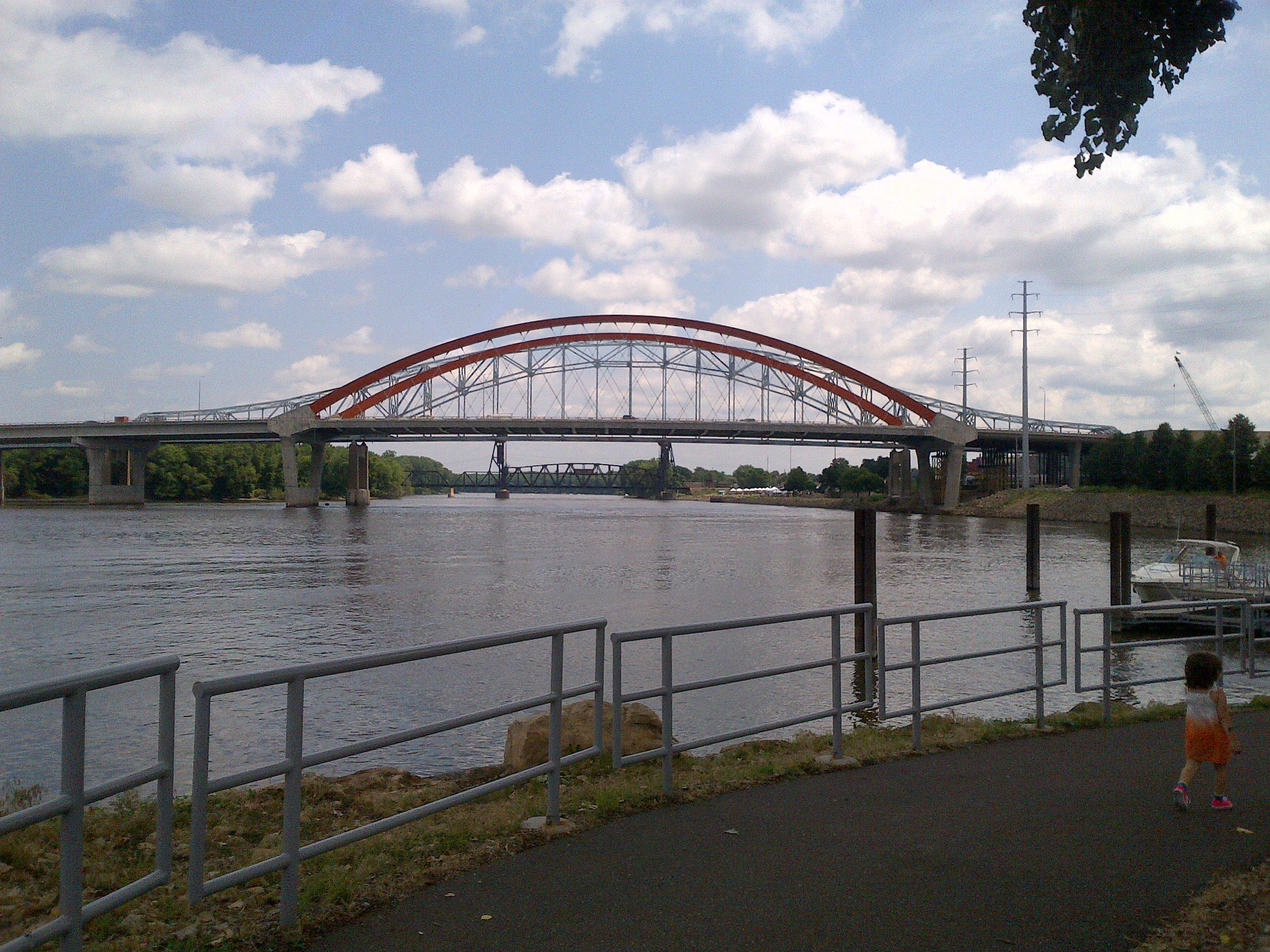 Arch Bridge Slide Hastings, MN Lucid Engineers