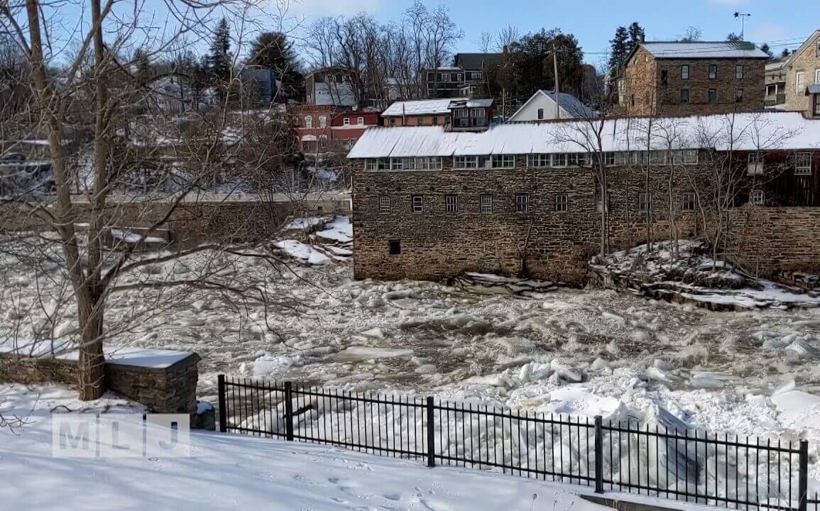 Ice Jam Causes Flooding on Ausable River Mountain Lake PBS