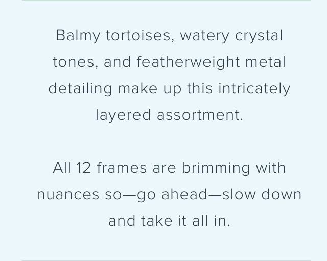 All 12 frames are brimming with nuances so–go ahead–slow down and take it all in.