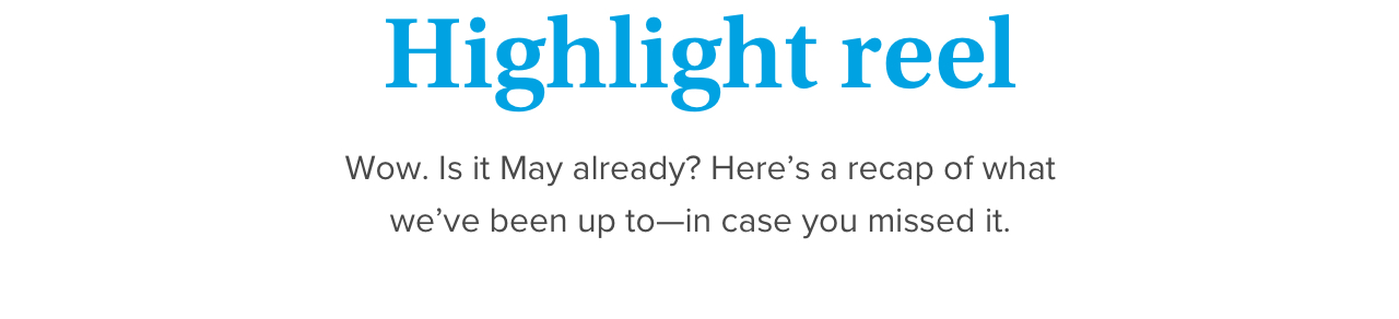 Highlight reel