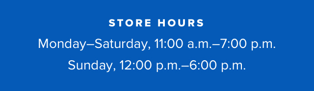 Store hours