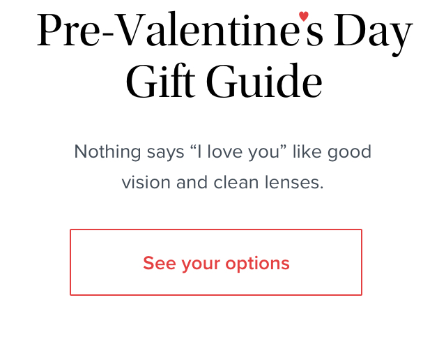 Pre-Valentine's Day Gift Guide