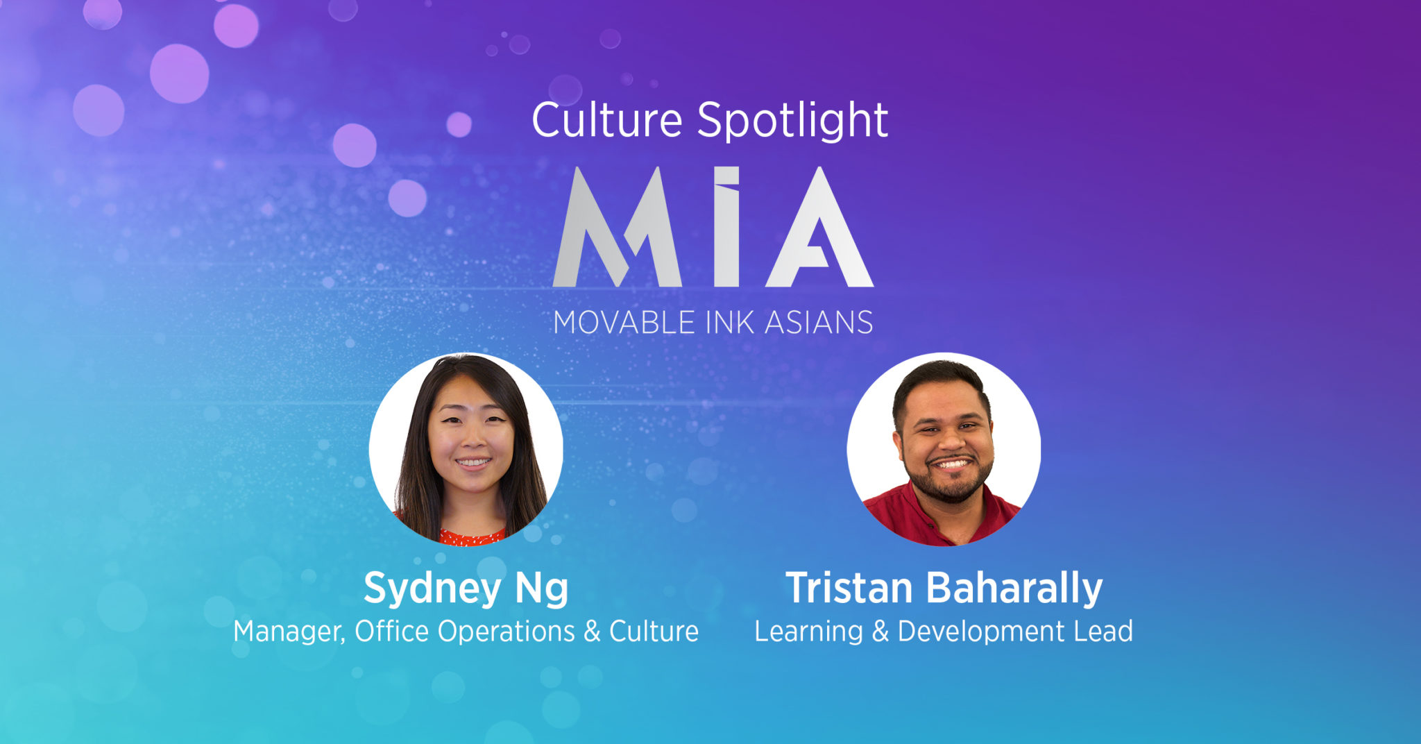 Culture Spotlight: Meet Movable Ink Asians