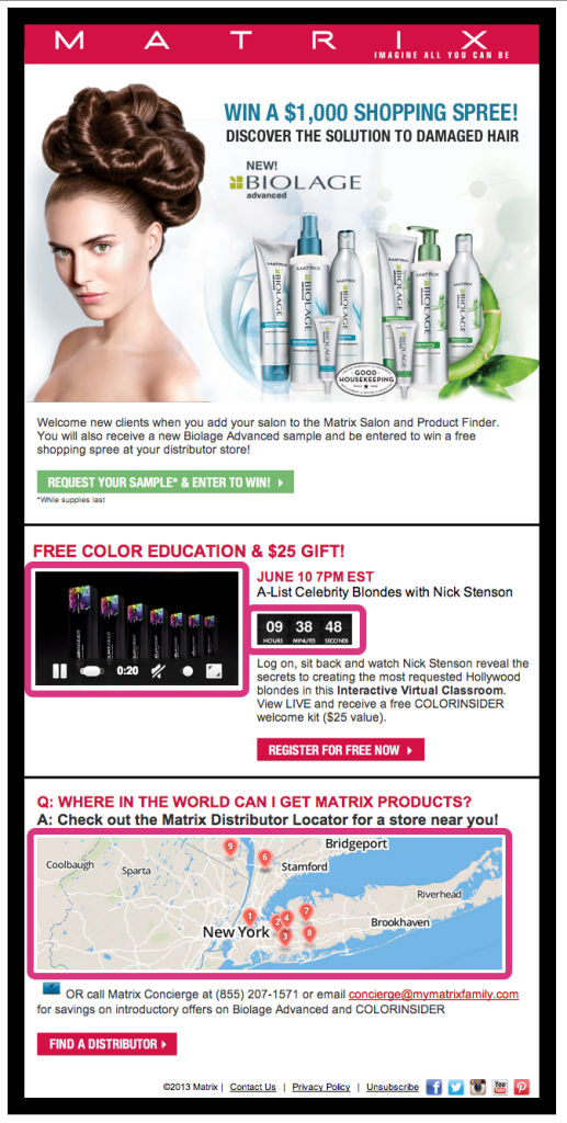 Matrix Newsletter WITH PINK