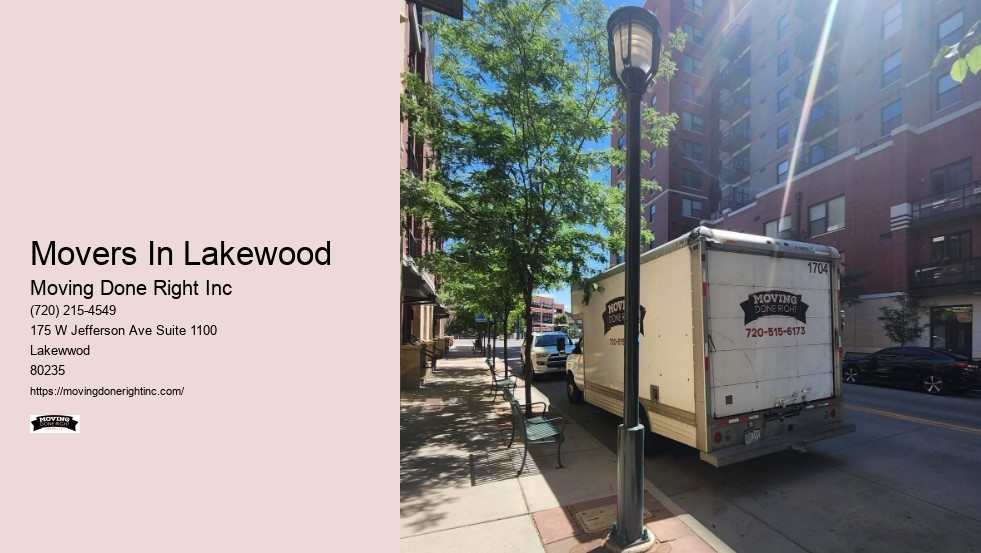 Movers In Lakewood Moving Done Right Inc Movers In Lakewood