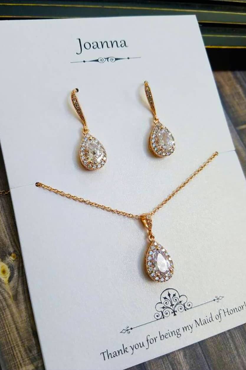 Necklace and Earring Sets (Page 1 of 1) Wedding Products from on