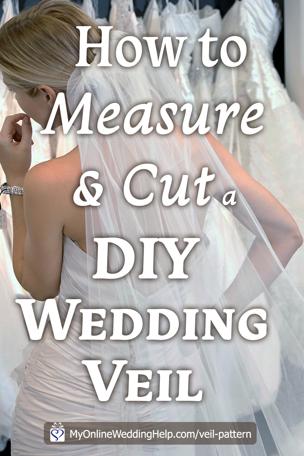 How to Make a Wedding Veil with Comb. 5 Easy Steps!