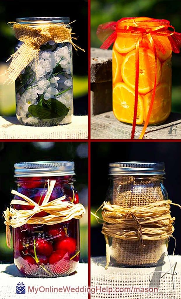 25 Mason Jar Centerpiece Ideas for Weddings My Online Wedding Help. Wedding Planning Tips & Tools