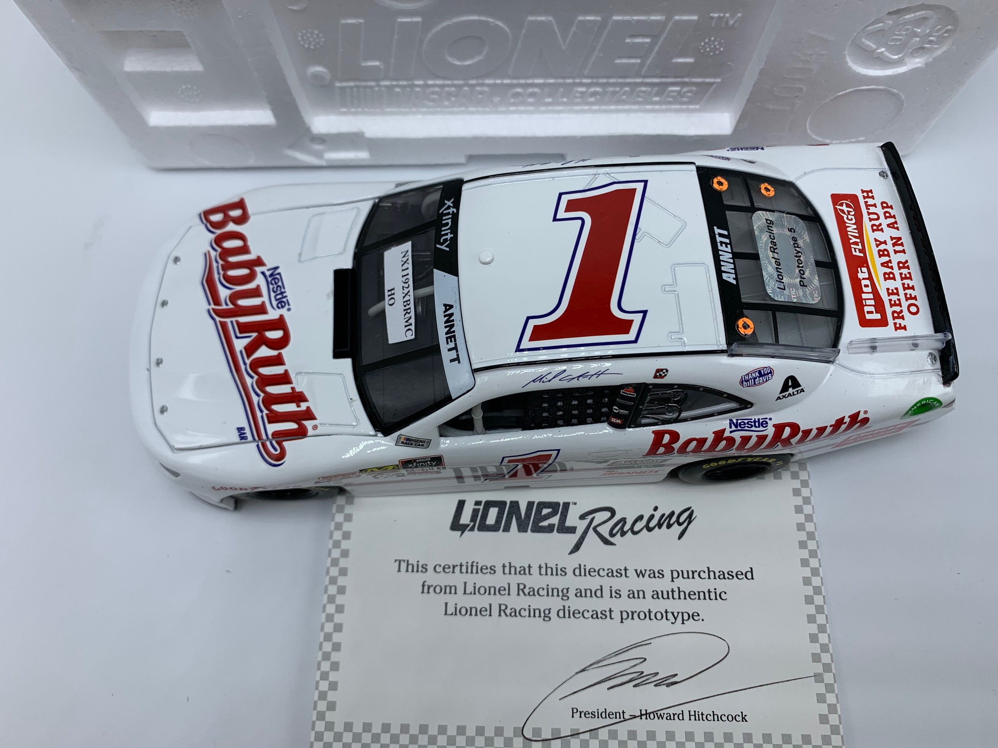 Lionel Racing Michael Annett 2019 Baby Ruth Darlington 1:24 Lionel Racing Michael Annett 2019 Baby Ruth Darlington 1:24