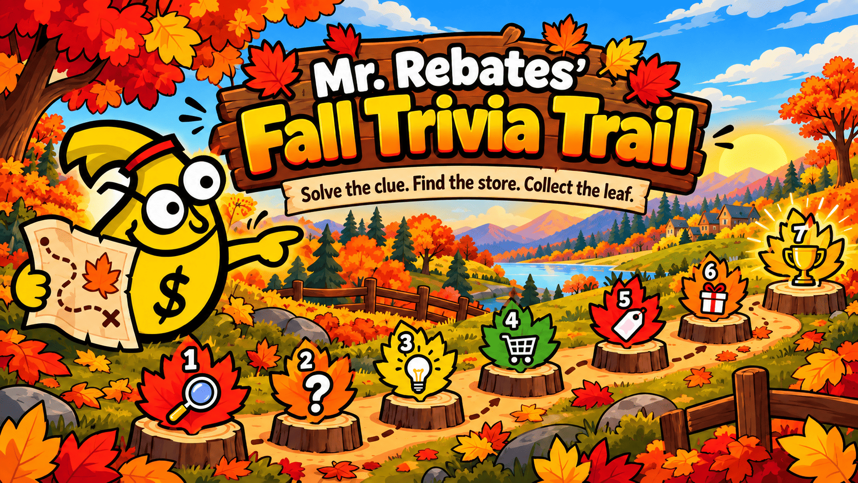 Mr. Rebates Fall Trivia Trail 2026