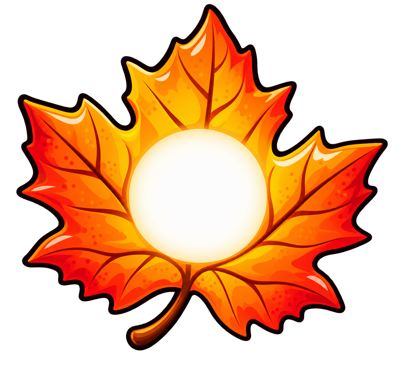 Fall Trivia Trail leaf