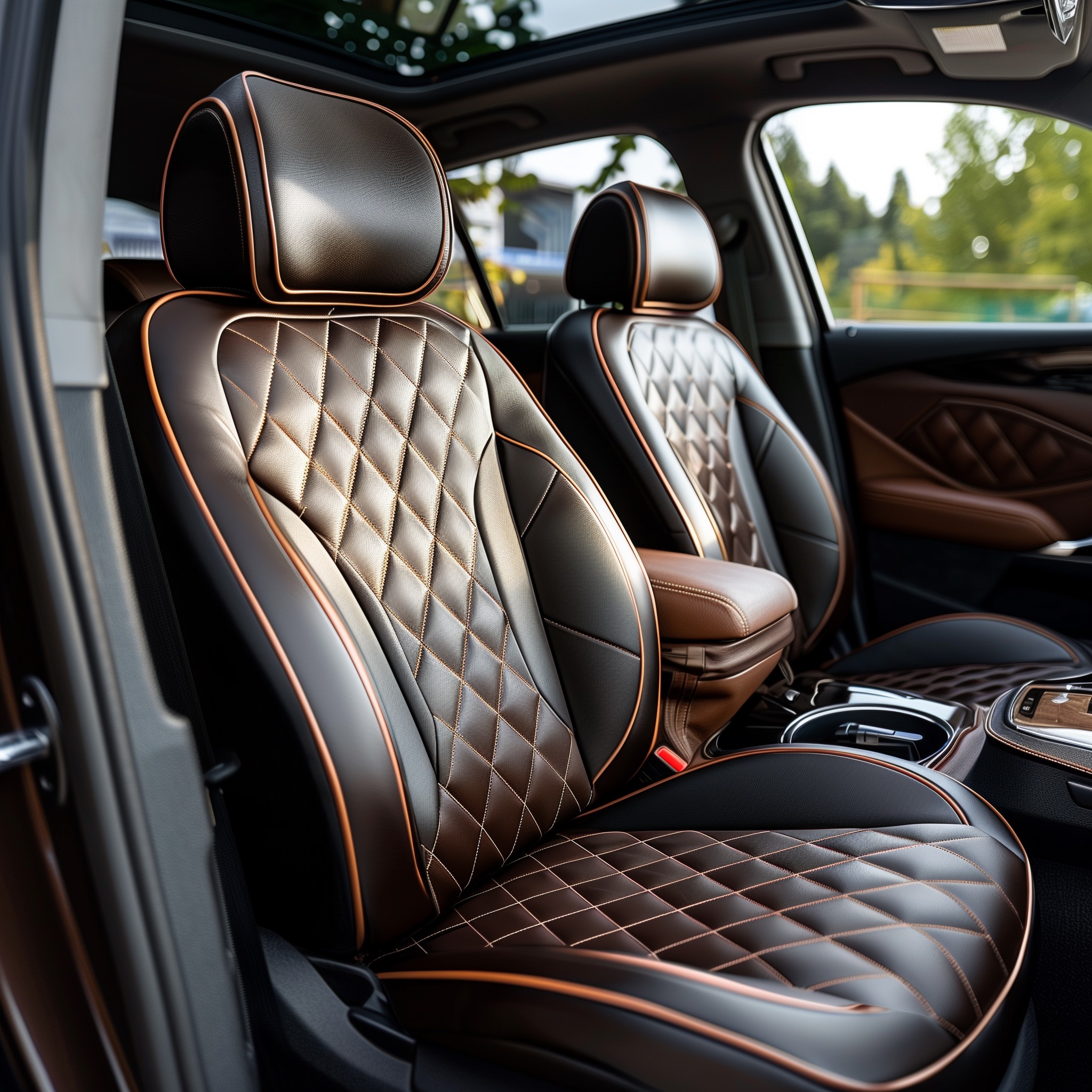 Interior Detail Leather Seat Cleaning