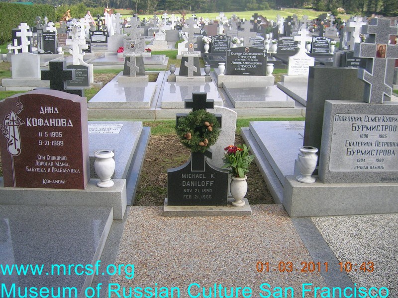 Могила/надгробие ДАНИЛОВ Михаил К.