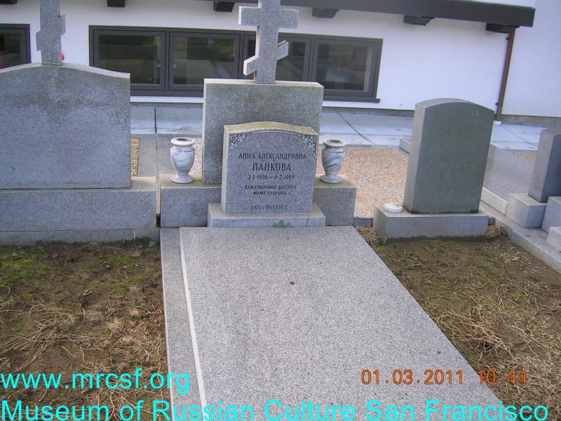 Могила/надгробие ПАНКОВА Анна Александровна