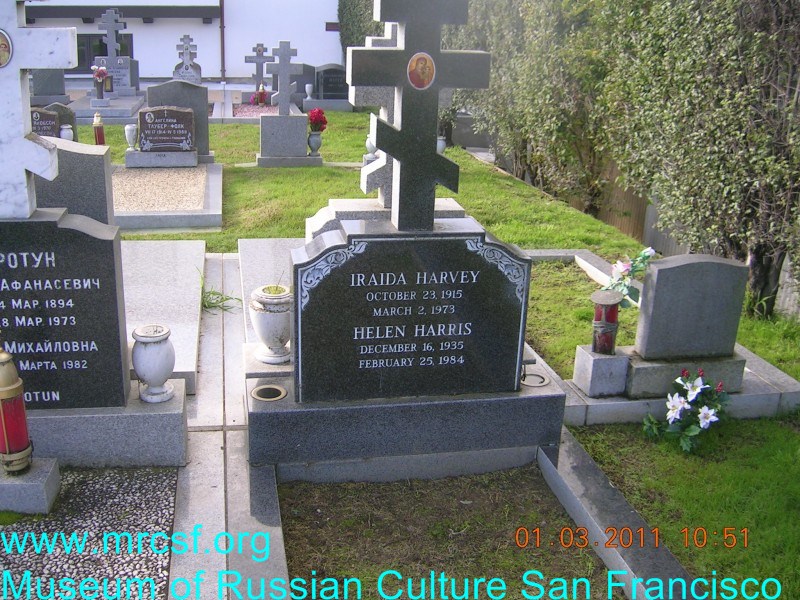 Grave/tombstone of HARRIS Helen