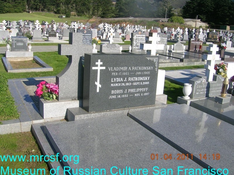 Могила/надгробие ФИЛИППОВ Boris J.