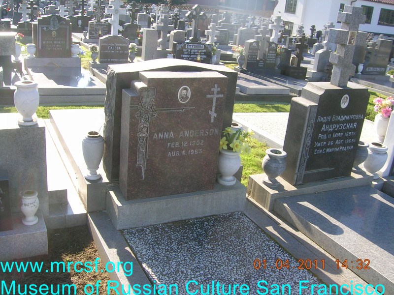 Grave/tombstone of ANDERSON Anna