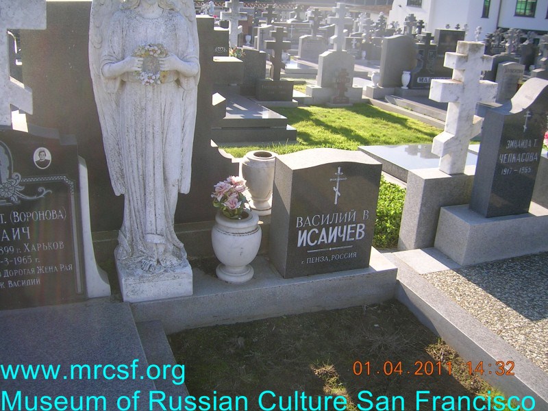 Grave/tombstone of ISAICHEV Василий В.