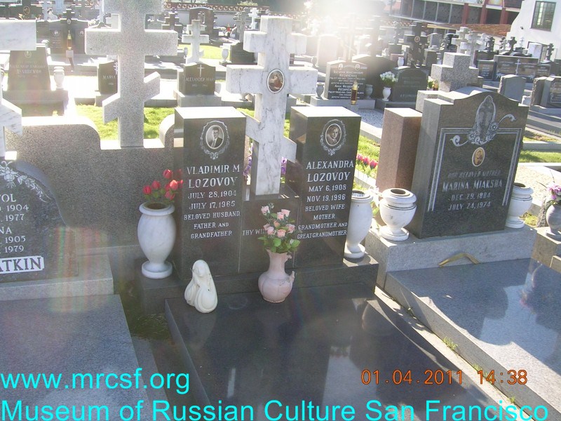 Grave/tombstone of LOZOVOY Alexandra
