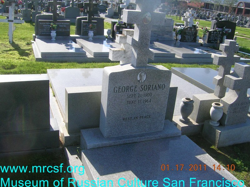 Grave/tombstone of SORIANO George