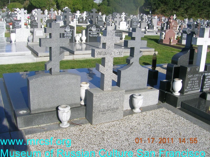 Grave/tombstone of PODGORETSKY В.К.