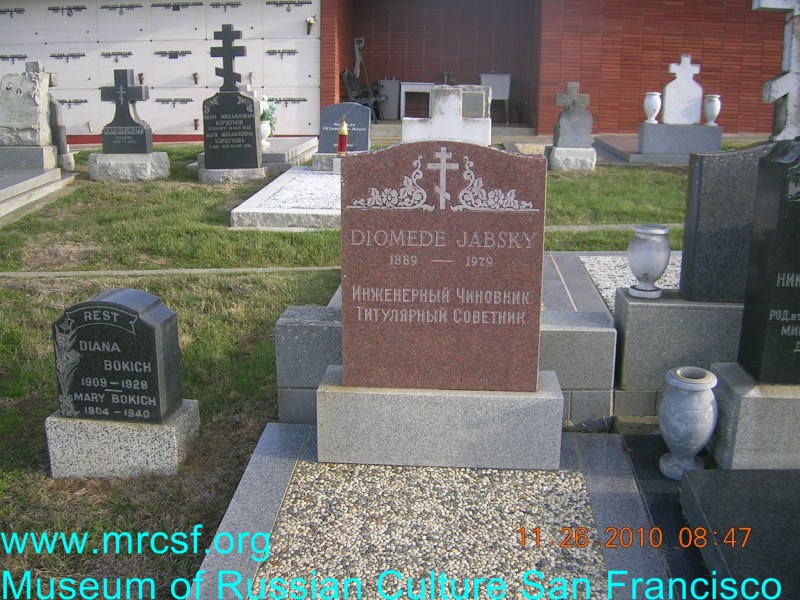 Grave/tombstone of JABSKY Diomede
