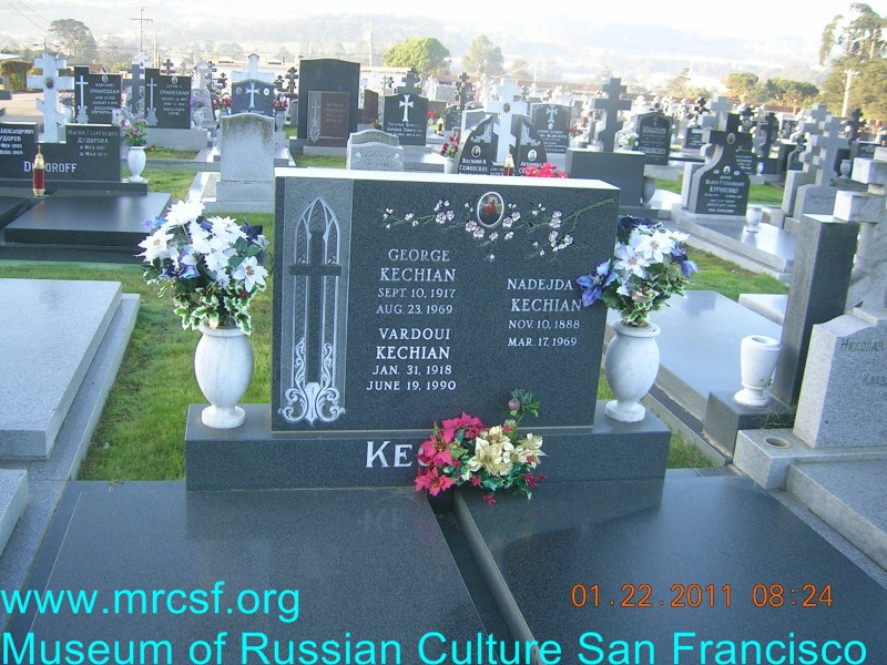 Grave/tombstone of KECHIAN George