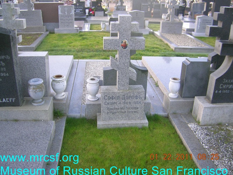 Grave/tombstone of DOROFF София