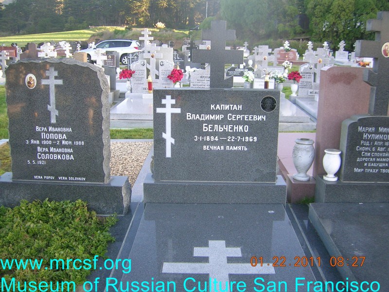 Grave/tombstone of BELCHENKO Владимир Сергеевич