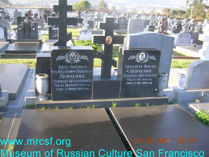 Могила/надгробие ЛЕВЧЕНКО Ефим Павлович