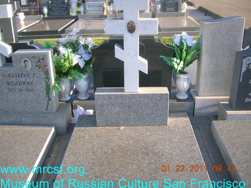 Могила/надгробие КУЗМЕНКО Василий